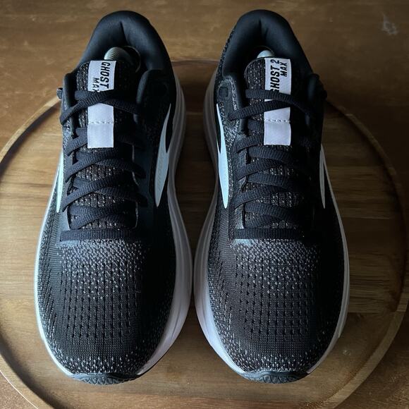 Brooks Ghost Max 2 Black Pink Max Cushion Road Running Shoes Sneakers Women's 8 - Picture 12 of 16